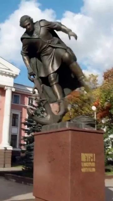 Пётр Первый танцует в Калининграде