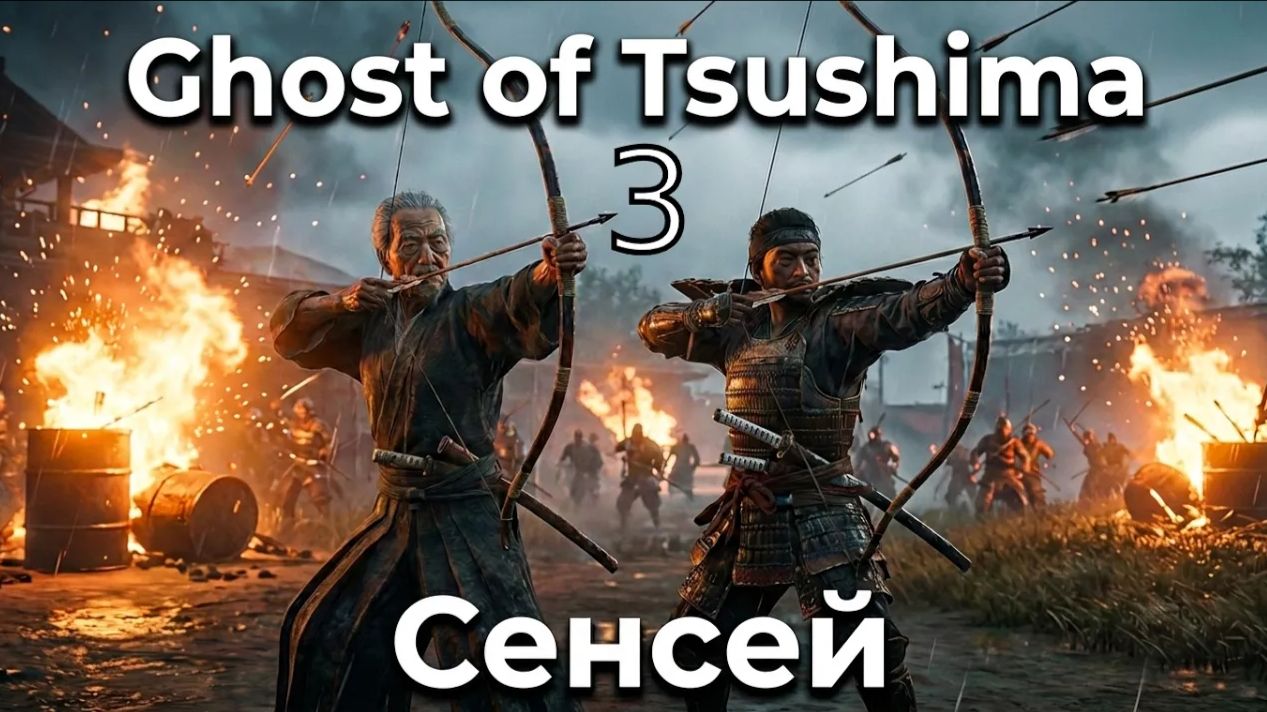 Ghost of Tsushima ч.3 -  Сенсей Исикава | Полное прохождение