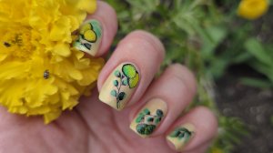 Весенний маникюр 🌸 Masura Лимонный поссет 🍋