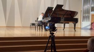 Выступление в отчётном концерте фортепианного отдела ДШИ №11, 14.05.2025 г.