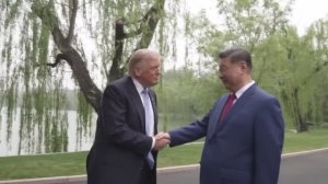 🇨🇳🇺🇸Си Цзиньпин и Дональд Трамп провели встречу в узком формате