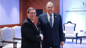 С.Лавров и Б.Родригес, Нью-Дели, 15 мая 2026 года