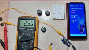 BLE Индикатор заряда батарейки на 3 вольта