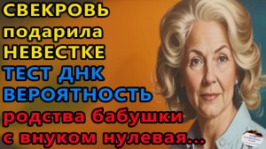 Истории из жизни | Свекровь подарила невестке | Аудио рассказы | Жизненные истории