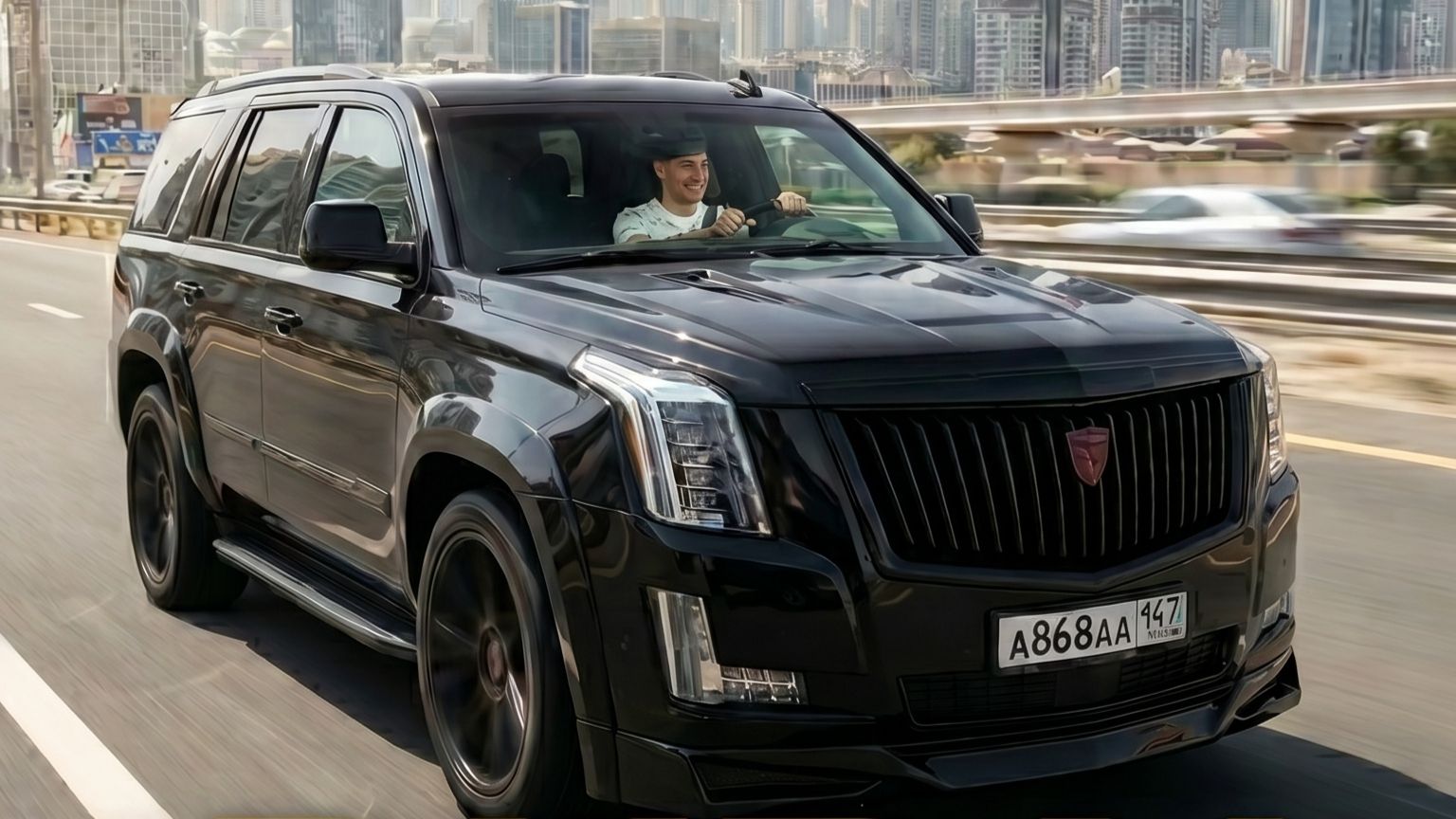 Cadillac Escalade Dubai Drive