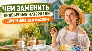 Чем заменить привычные материалы для живописи маслом