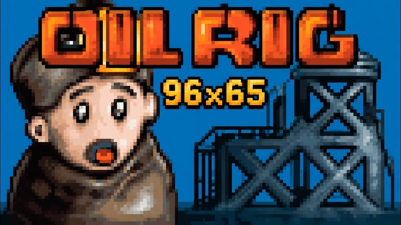 Oil Rig 96x65 JAVA GAME (Kiloo 2002)