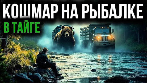 РЫБАЛКА В ТАЙГЕ обернулась кошмаром из-за рева грузовиков и медведя_ таежные истории смотреть онлайн