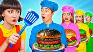 Кулинарный Челлендж в Игре в Кальмара 2 # Смешные Челленджи с Едой