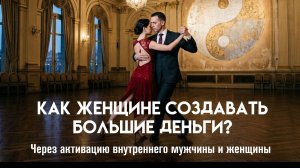 Как женщине создавать большие деньги? Внутренний мужчина и внутренняя женщина. Олеся Добровольская