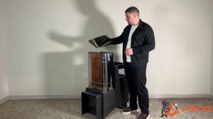 Банная печь с баком для воды ! Бизон ПБ-В