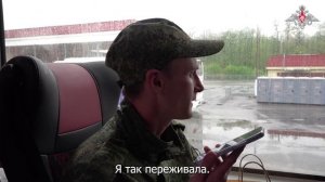 Общение с родственниками возвращенных из плена военнослужащих ВС РФ