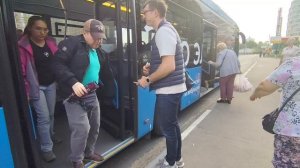 электробус КамАЗ 6282 борт 490250 маршрут с331