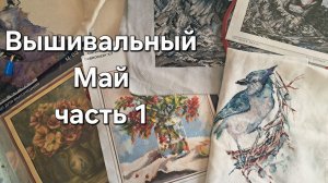 Вышивальный май часть 1/Продвижения по процессам. Смена ротации.