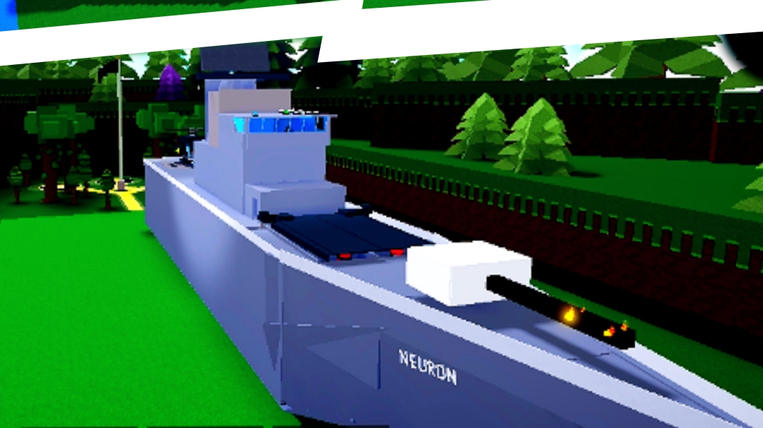 Я Построил военный корабль в Build a boat for treasure