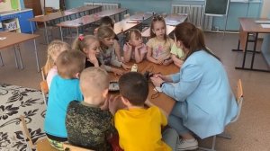 Институт Петерсон Фрагмент занятия в подготовительной к школе группе по теме ЧАСЫ
