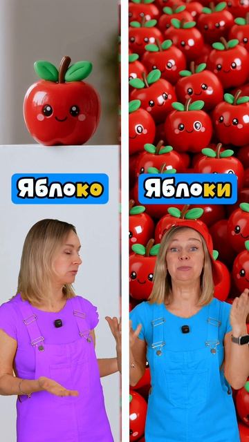 Единственное и множественное число для детей смотреть онлайн