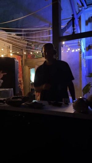Ambient Portal на ДОЗ. Терраса и Цех вечером