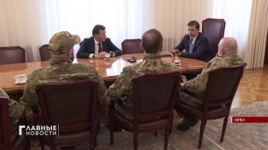 Те, кто брал Суджу, встретились с главой региона.