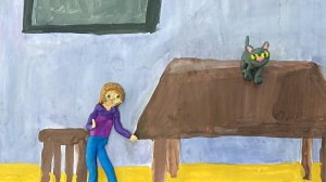Мультфильм «Кот проказник», Черных Стефания, 11 лет