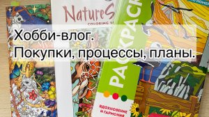 Хобби-влог. Покупки, процессы, планы.