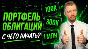 Как собрать портфель облигаций с нуля в 2026 году: 100 000, 300 000 и 1 млн рублей