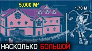 Каких размеров был бы 5 Глава (Poppy Playtime) в реальной жизни?