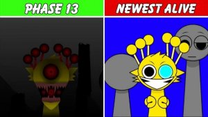 sprunki phase 13 (оригинал) но они выжили