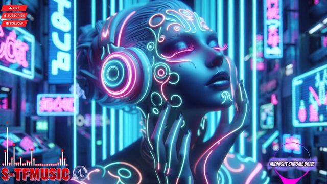 Midnight Chrome Drive-Melodic Techno