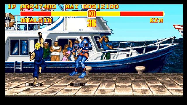 Super Street Fighter II: The New Challengers [Amiga 1200]