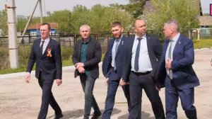 Рабочая поездка Героя России Дениса Портнягина в Похвистневский район
