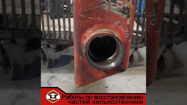 Усиление рамы плуга, замена втулок.