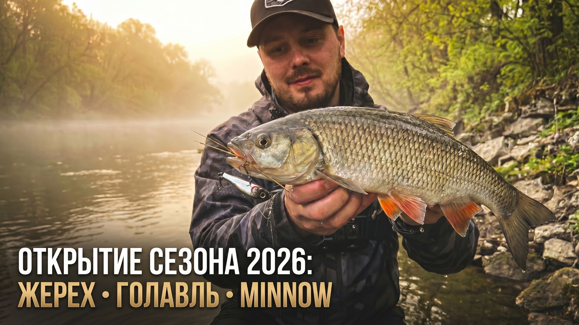 ГОЛАВЛЬ | ЖЕРЕХ | ВОБЛЕРЫ MINNOW! Ловля белого хищника на спиннинг. ОТКРЫТИЕ СЕЗОНА 2026!