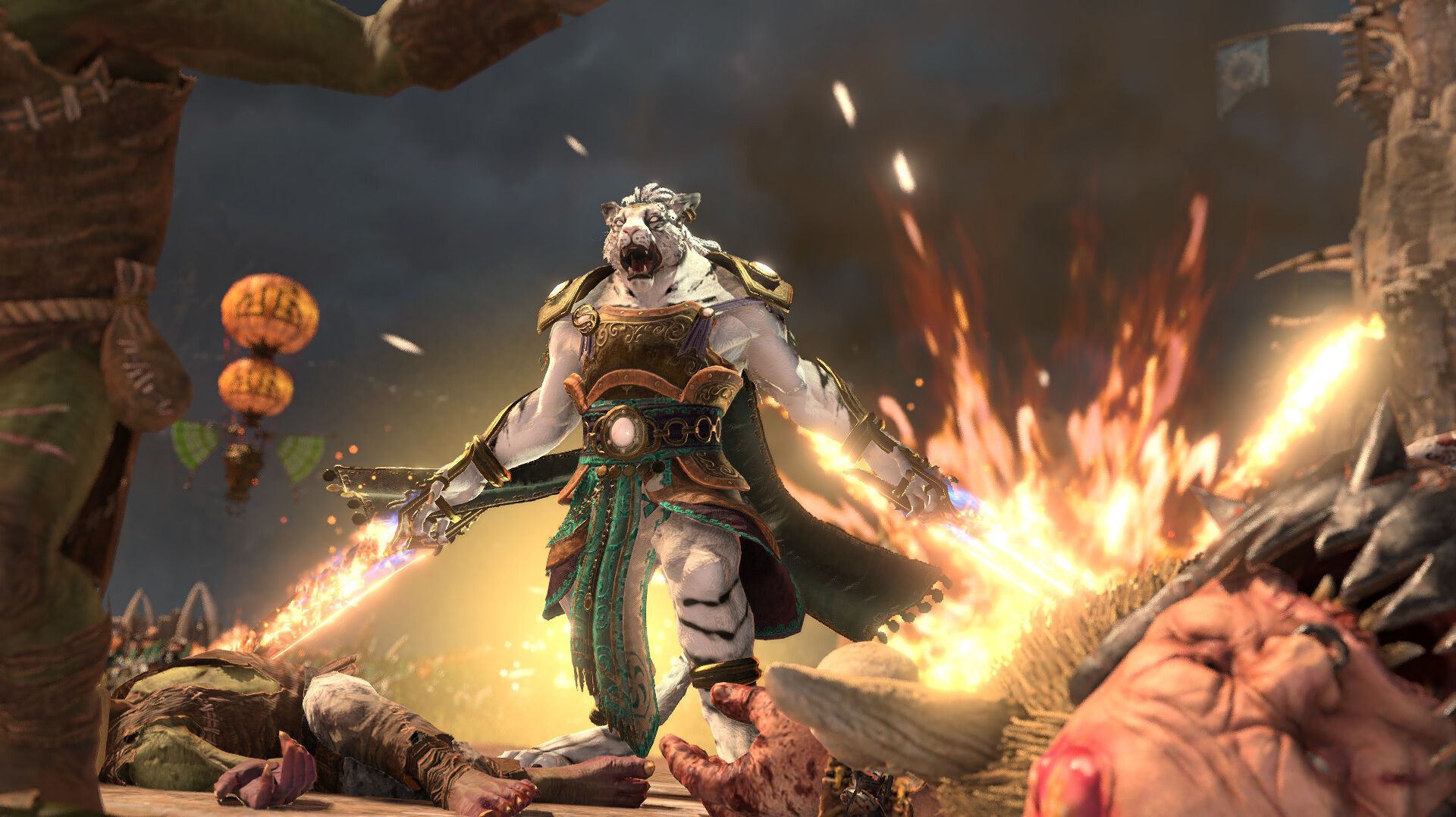Total War WARHAMMER III — геймплейный трейлер фракции Башива