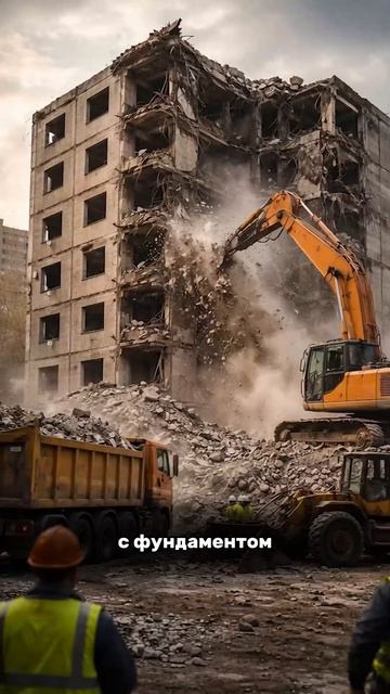На проведение работ по демонтажу здания и основания под ним БМК