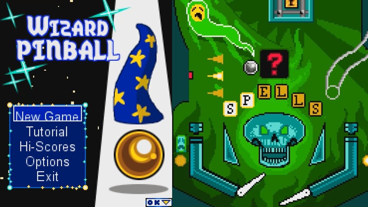 Wizard Pinball JAVA GAME (Morpheme 2002)