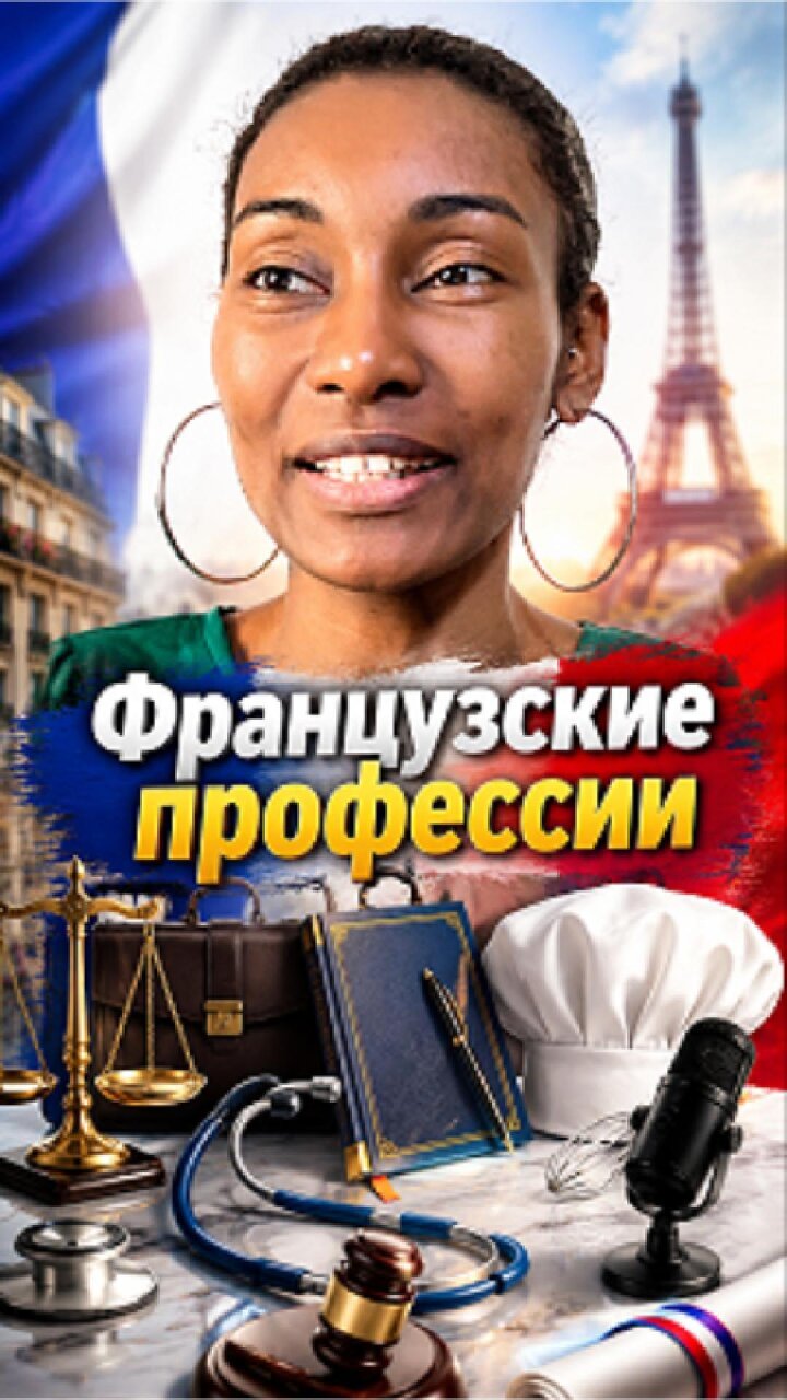 Профессии на французском языке
