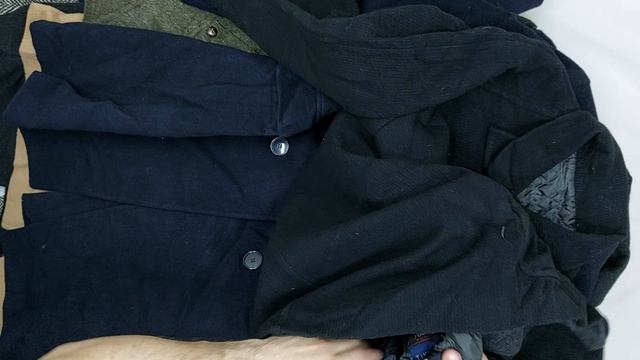 Пальто мужские брендовые  секонд оптом 3 пак