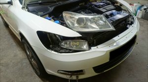 Снятие фары и туманки на Skoda Octavia A5