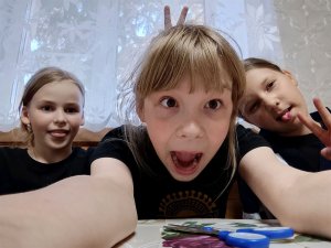 Настя Милана и Полина