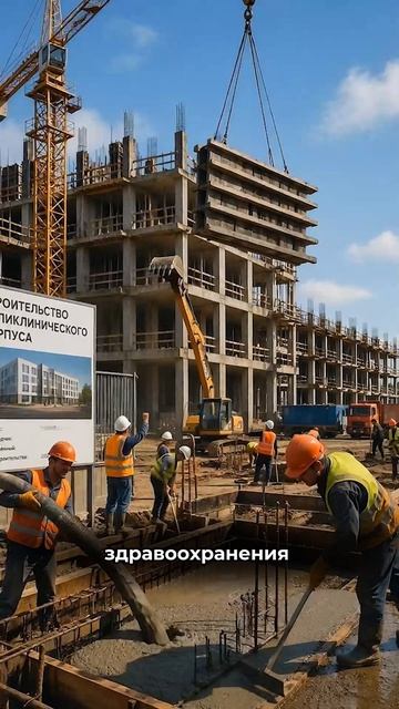 нужен подрядчик по строительству объекта: «Детская поликлиника на 200 посещений