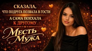 СКАЗАЛА ЧТО ПОДРУГА ПОЗВАЛА В ГОСТИ А САМА ПОЕХАЛА К ДРУГОМУ I МЕСТЬ МУЖА