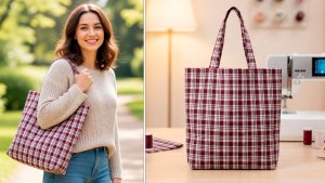 Как сшить удобную СУМКУ ШОППЕР 🧵 Просто и быстро
