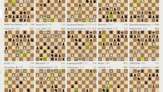 Трансляции на Lichess рапид  запись 4 - 1of66