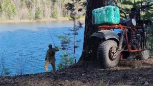 ВЗЯЛ УДОЧКУ,ЗАВЁЛ МОТОПЕДКУ и ПОЕХАЛ по ПРУДАМ и РЕКАМ РЫБУ ЛОВИТЬ