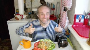 Вкусный и полезный обед с котями капуста и овощи. Мукбанг. Обжор. Еда на камеру. Диета. Шизофрения.