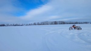 прям очень много снега