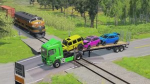 МУЛЬТИК МАШИНКИ ТАЧКИ МОЛНИЯ МАКВИН на Большом Грузовике 🚛 Яма на Дороге и Крутые Машины 💥