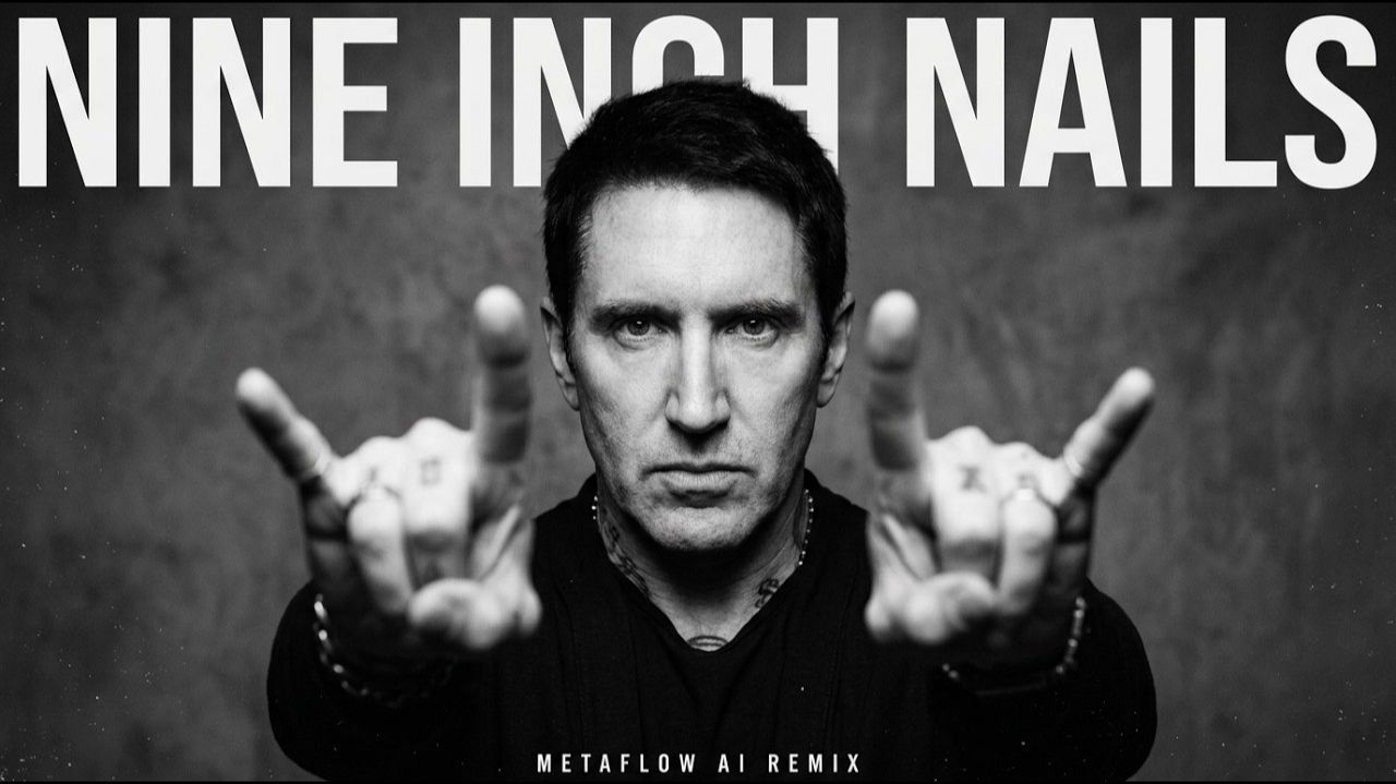 [MIX] Nine Inch Nails Inspired Brutal Industrial Rock Darkwave _ AI MIX