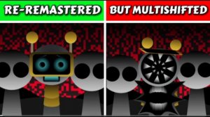 Sprunki 💨 Re-Remastered Против 🆚 Но Multishifted 🔥